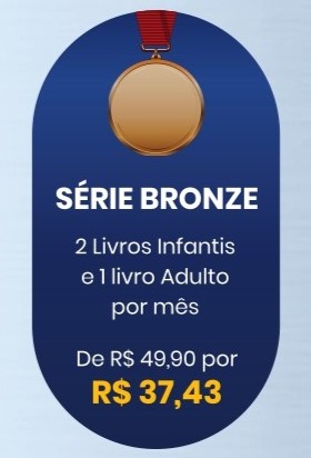 Assinatura Ciclo do Livro – Série Bronze