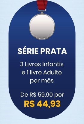 Assinatura Ciclo do Livro – Série Prata